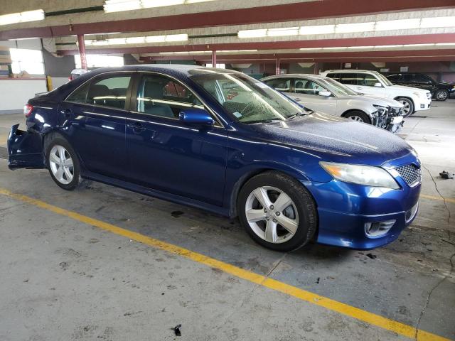 4T1BF3EK0BU630448 - 2011 TOYOTA CAMRY BASE BLUE photo 4