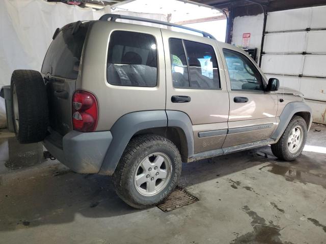 1J4GL48K35W511414 - 2005 JEEP LIBERTY SPORT 米色 照片 3