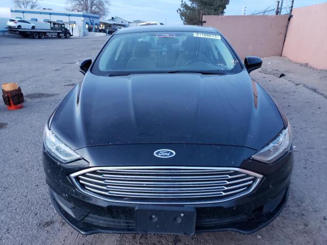 3FA6P0G74HR144578 - 2017 FORD FUSION S BLACK photo 5