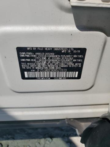 JF2SJADC9GH527810 - 2016 SUBARU FORESTER 2.5I PREMIUM WHITE photo 13