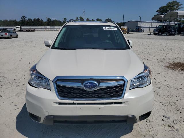 JF2SJADC9GH527810 - 2016 SUBARU FORESTER 2.5I PREMIUM WHITE photo 5
