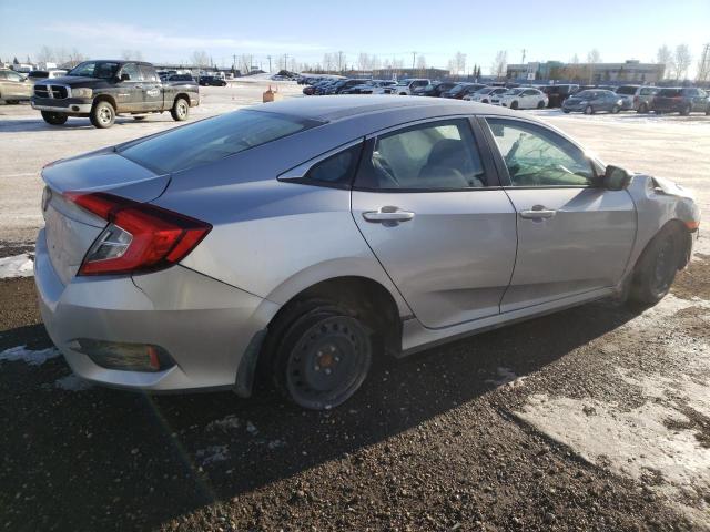 2HGFC2F50MH003838 - 2021 HONDA CIVIC LX SILVER photo 3