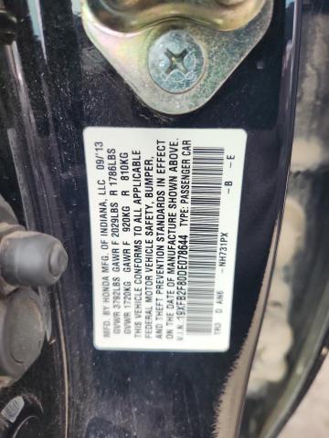 19XFB2F80DE078644 - 2013 HONDA CIVIC EX Yanmış foto 12
