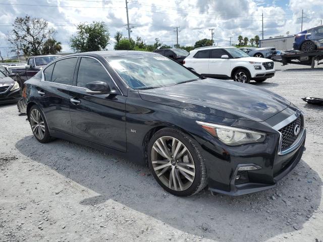 JN1EV7AP9KM518702 - 2019 INFINITI Q50 LUXE BLACK photo 4