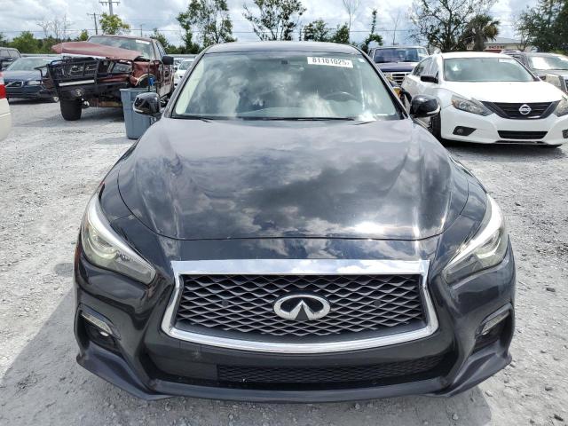 JN1EV7AP9KM518702 - 2019 INFINITI Q50 LUXE BLACK photo 5