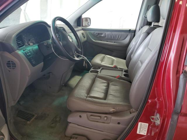 5FNRL18932B046790 - 2002 HONDA ODYSSEY EXL Բորդո լուսանկար 7