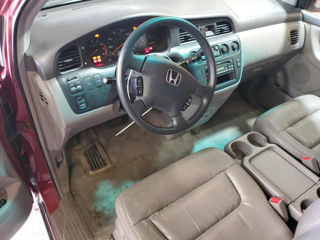 5FNRL18932B046790 - 2002 HONDA ODYSSEY EXL Բորդո լուսանկար 8