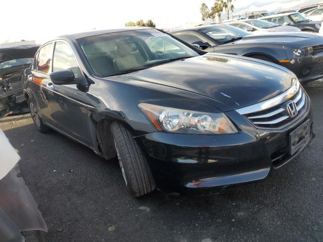 1HGCP2F3XBA082694 - 2011 HONDA ACCORD LX BLACK photo 4