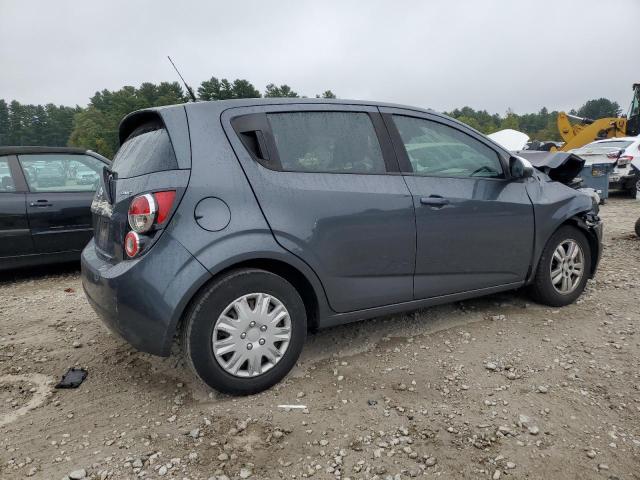 1G1JA6SG9D4140571 - 2013 CHEVROLET SONIC LS GRAY photo 3