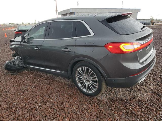 2LMPJ6LP8JBL22828 - 2018 LINCOLN MKX RESERVE رمادي صورة 2