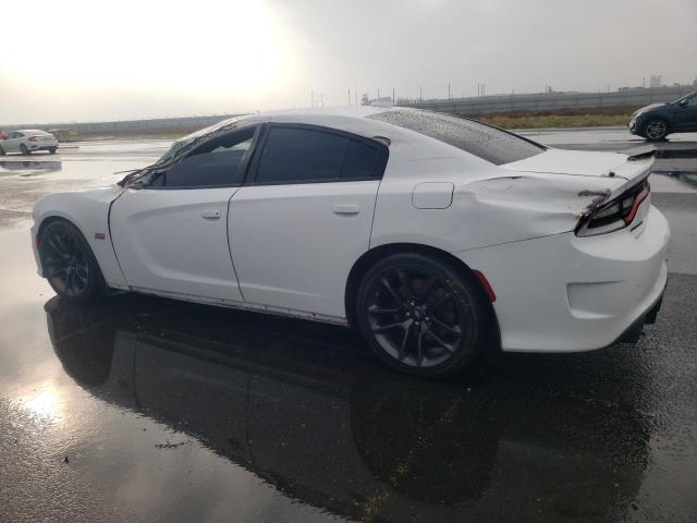 2C3CDXGJ5MH658041 - 2021 DODGE CHARGER SCAT PACK WHITE photo 2