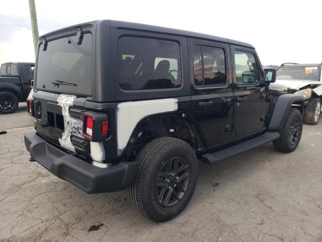 1C4PJXDG6RW370956 - 2024 JEEP WRANGLER SPORT 黑色 照片 3