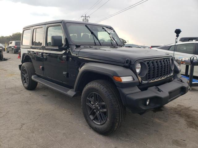 1C4PJXDG6RW370956 - 2024 JEEP WRANGLER SPORT 黑色 照片 4