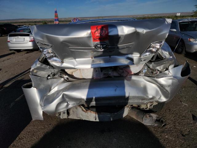 4T4BE46K49R118165 - 2009 TOYOTA CAMRY BASE 银色 照片 6