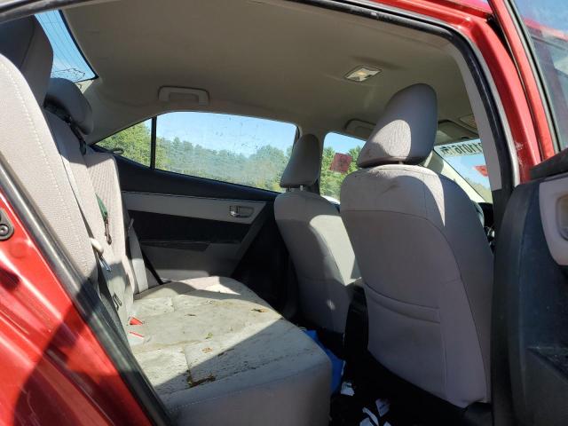 2T1BURHE2GC549992 - 2016 TOYOTA COROLLA L 红色 照片 10