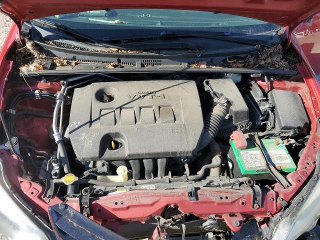 2T1BURHE2GC549992 - 2016 TOYOTA COROLLA L 红色 照片 11