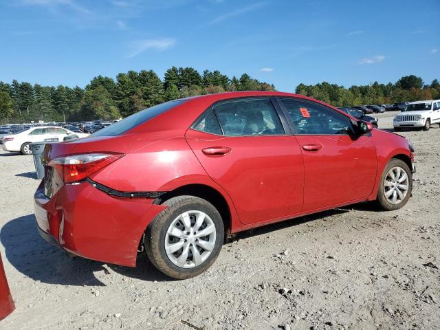 2T1BURHE2GC549992 - 2016 TOYOTA COROLLA L 红色 照片 3