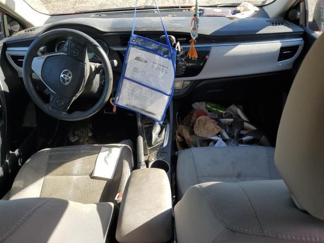 2T1BURHE2GC549992 - 2016 TOYOTA COROLLA L 红色 照片 8