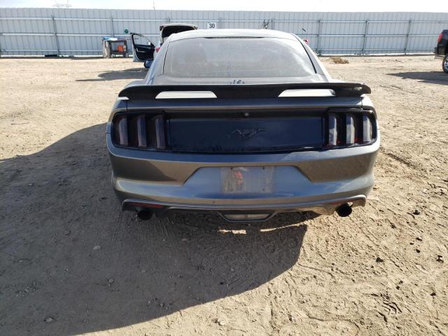 1FA6P8THXG5215782 - 2016 FORD MUSTANG GRAY photo 6