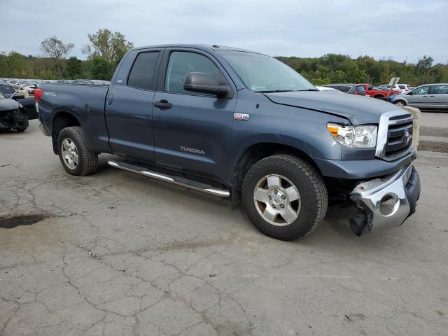 5TFUY5F19AX119228 - 2010 TOYOTA TUNDRA DOUBLE CAB SR5 BLUE photo 4