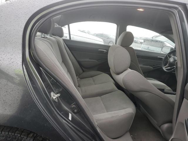 2HGFA16509H532715 - 2009 HONDA CIVIC LX GRAY photo 10