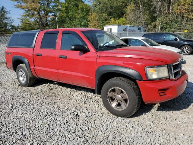 1D7HE38K18S525408 - 2008 DODGE DAKOTA SXT RED photo 4