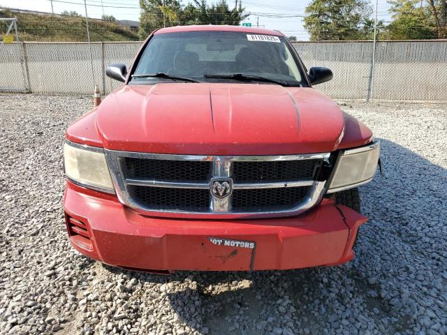 1D7HE38K18S525408 - 2008 DODGE DAKOTA SXT RED photo 5