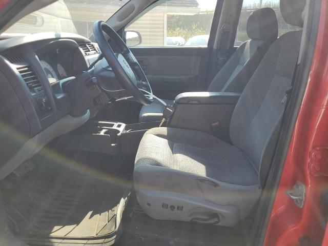 1D7HE38K18S525408 - 2008 DODGE DAKOTA SXT RED photo 7