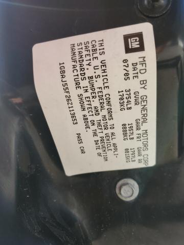 1G8AJ55F26Z113653 - 2006 SATURN ION LEVEL 2 ვერცხლისფერი ფოტო 12