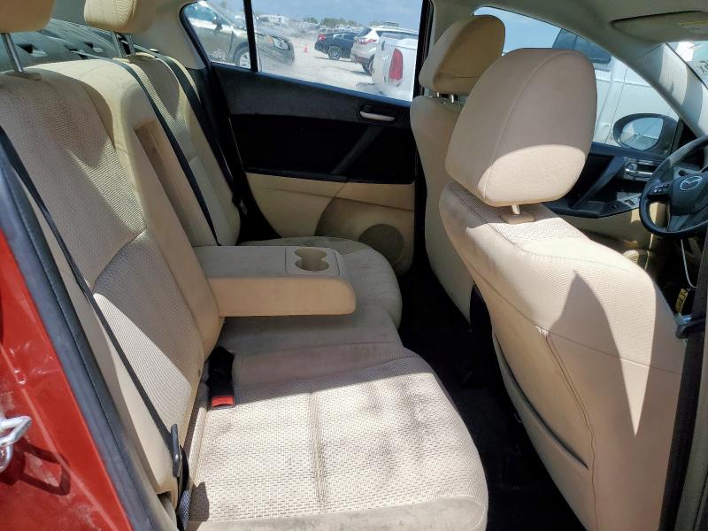 JM1BL1VF1B1431415 - 2011 MAZDA 3 I RED photo 10