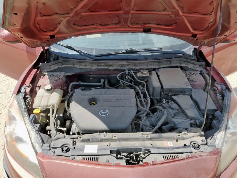 JM1BL1VF1B1431415 - 2011 MAZDA 3 I RED photo 11