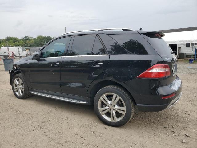 4JGDA5HB3FA505529 - 2015 MERCEDES-BENZ ML 350 4MATIC BLACK photo 2