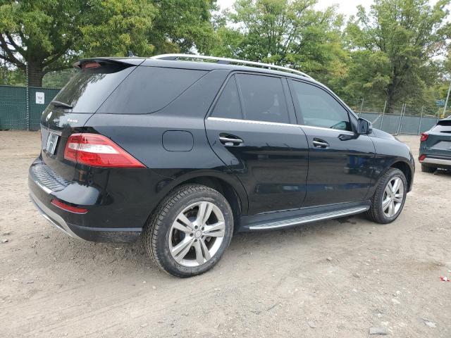 4JGDA5HB3FA505529 - 2015 MERCEDES-BENZ ML 350 4MATIC BLACK photo 3