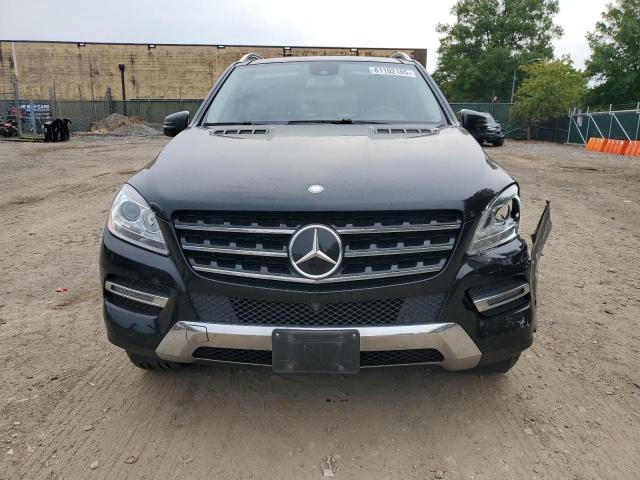 4JGDA5HB3FA505529 - 2015 MERCEDES-BENZ ML 350 4MATIC BLACK photo 5