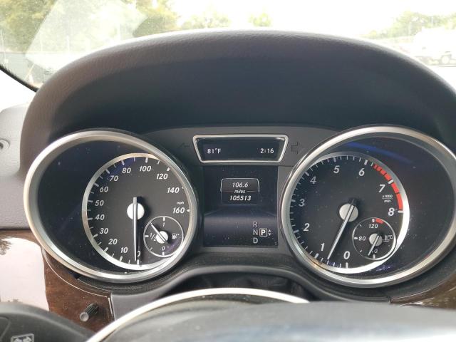 4JGDA5HB3FA505529 - 2015 MERCEDES-BENZ ML 350 4MATIC BLACK photo 9