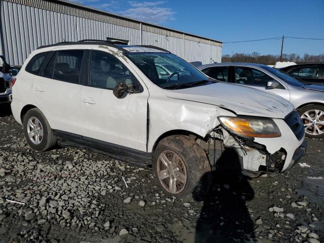 5NMSG13D19H321020 - 2009 HYUNDAI SANTA FE GLS WHITE photo 4