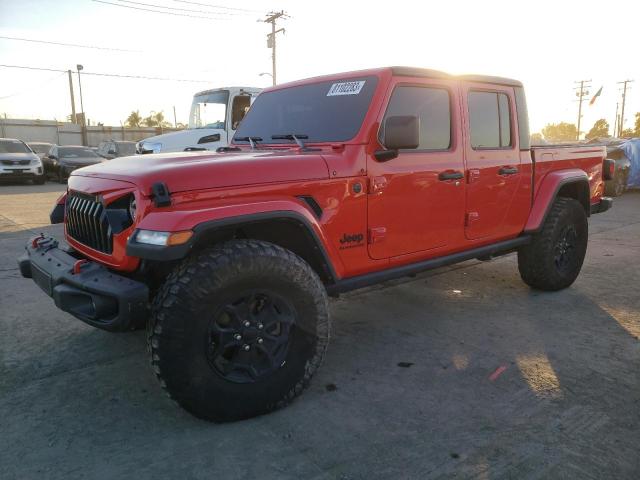 1C6HJTAGXNL134086 - 2022 JEEP GLADIATOR SPORT RED photo 1