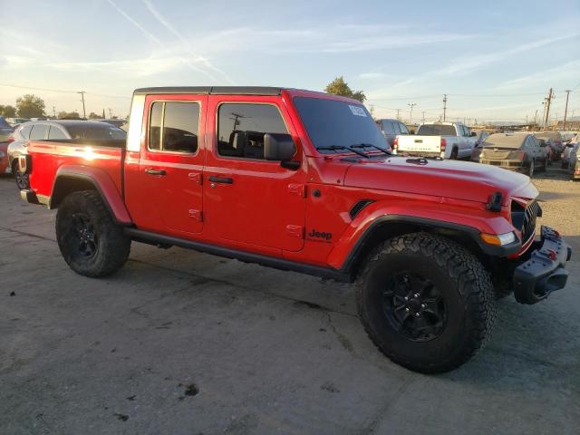 1C6HJTAGXNL134086 - 2022 JEEP GLADIATOR SPORT RED photo 4