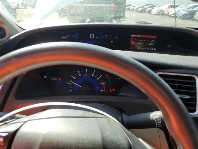 2HGFB2F73FH526472 - 2015 HONDA CIVIC SE WHITE photo 9