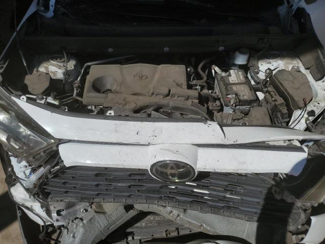 2T3W1RFV5KW027854 - 2019 TOYOTA RAV4 XLE WHITE photo 12