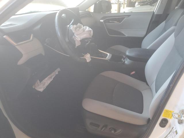 2T3W1RFV5KW027854 - 2019 TOYOTA RAV4 XLE WHITE photo 7