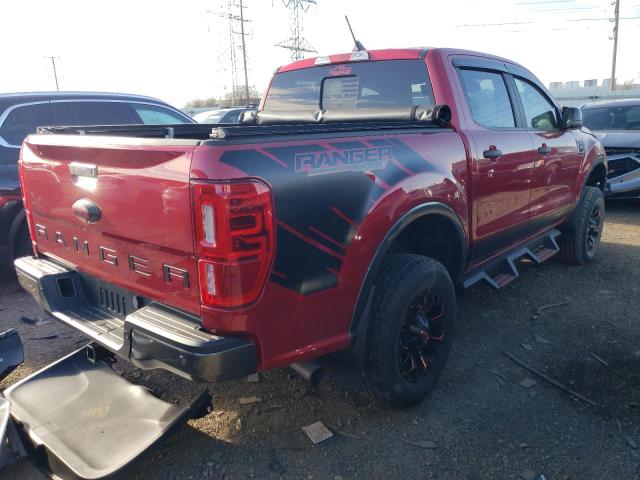 1FTER4FH8LLA89562 - 2020 FORD RANGER XL RED photo 3