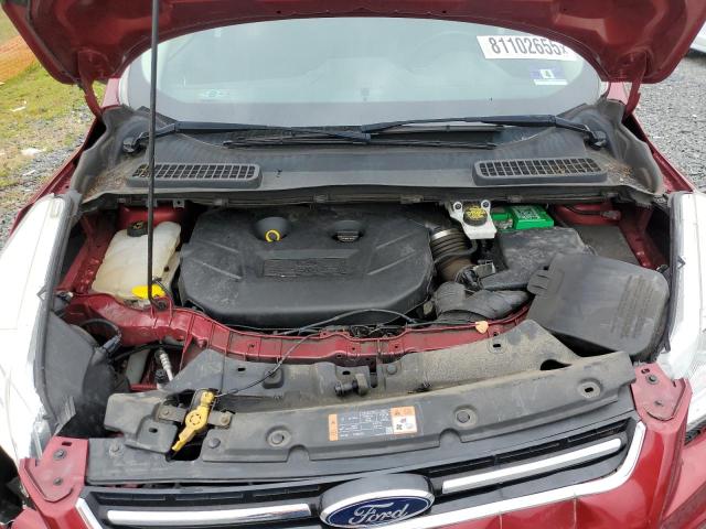1FMCU9J9XFUB86579 - 2015 FORD ESCAPE TITANIUM BURGUNDY photo 12