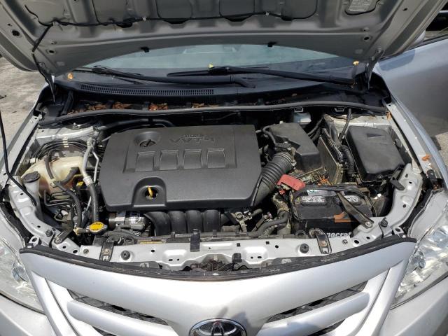 5YFBU4EE6CP066572 - 2012 TOYOTA COROLLA BASE Күміс фото 11