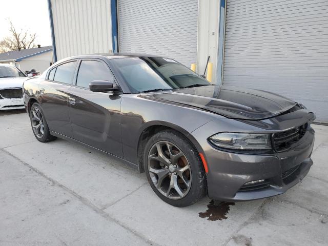 2C3CDXHG7FH837090 - 2015 DODGE CHARGER SXT GRAY photo 4