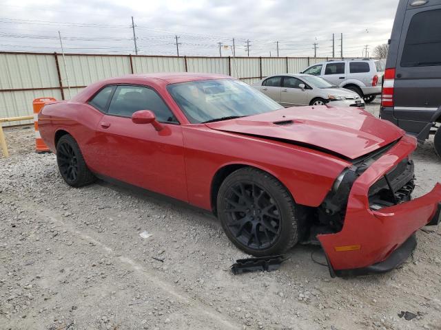 2C3CDYAGXDH549366 - 2013 DODGE CHALLENGER SXT RED photo 4