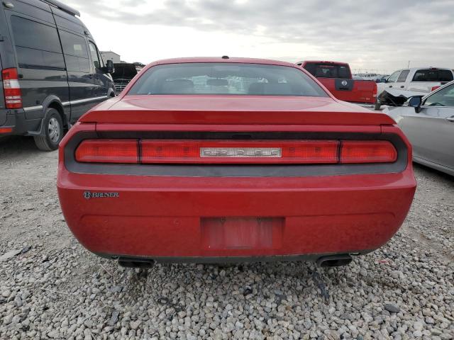 2C3CDYAGXDH549366 - 2013 DODGE CHALLENGER SXT RED photo 6