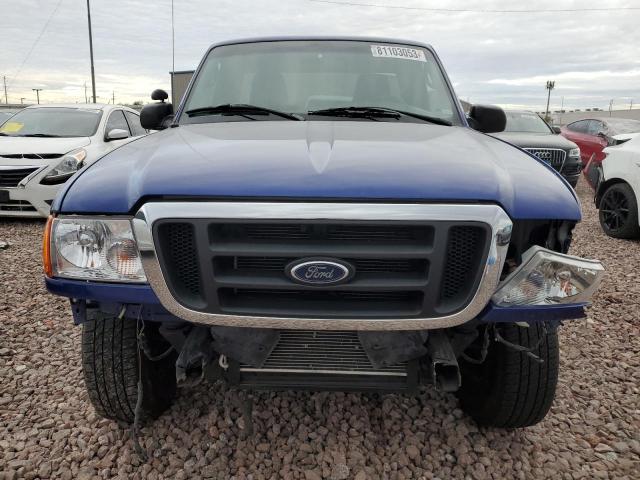 1FTYR10U04PA28041 - 2004 FORD RANGER BLUE photo 5