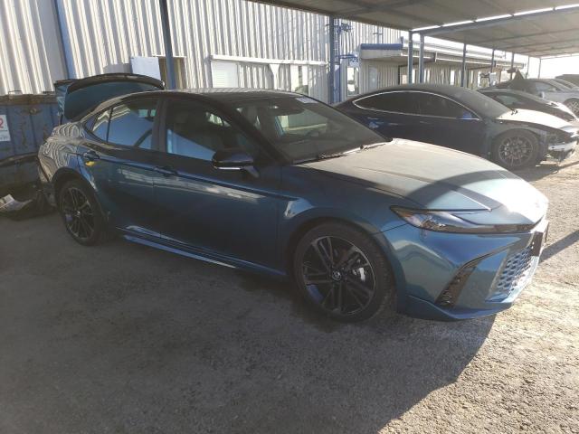 4T1DBADK2SU003583 - 2025 TOYOTA CAMRY XSE TURQUOISE photo 4