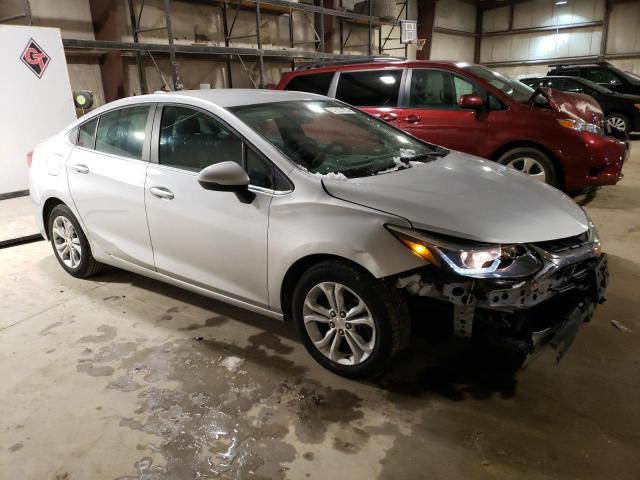 1G1BE5SMXK7131026 - 2019 CHEVROLET CRUZE LT SILVER photo 4